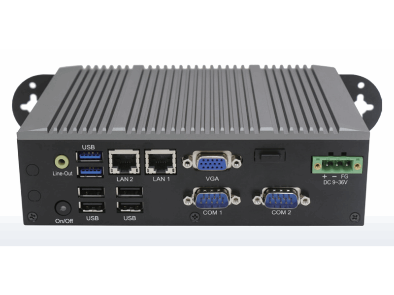 ACS-2311 (4G 64G) - Komputer przemysłowy BOX PC, z opcją montażu na szynie DIN, Intel Celeron 4-rdzeniowy