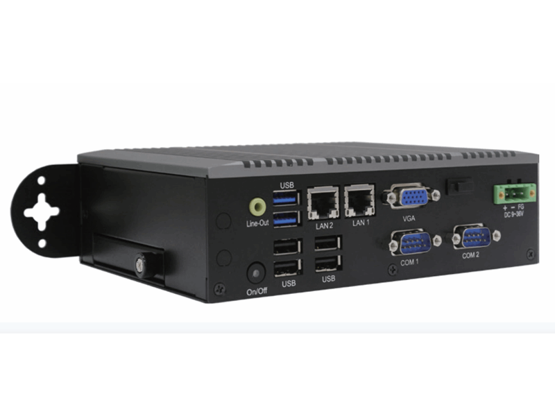 ACS-2311 (4G 64G) - Komputer przemysłowy BOX PC, z opcją montażu na szynie DIN, Intel Celeron 4-rdzeniowy