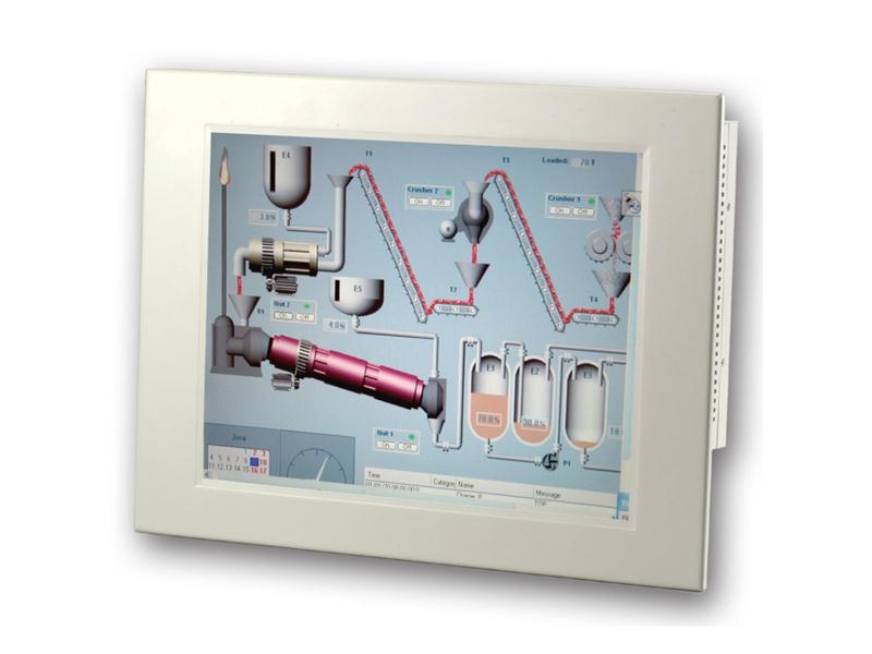 ADP-1155A-03 - Monitor przemysłowy do zabudowy (montaż panelowy), 15", IP65 od frontu