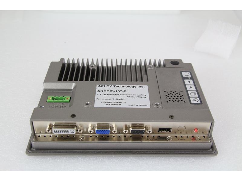 ARCDIS-110P-01 - Monitor przemysłowy do zabudowy (montaż panelowy), 10,1", ekran pojemnościowy (PCT), IP65 od frontu