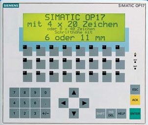 6AV3617-1JC20-0AX2 - SIMATIC OP17/DP